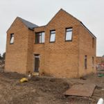 Residential Houses during the build